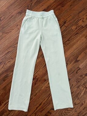 lululemon athletica Mint Green Pull-On Track Pants